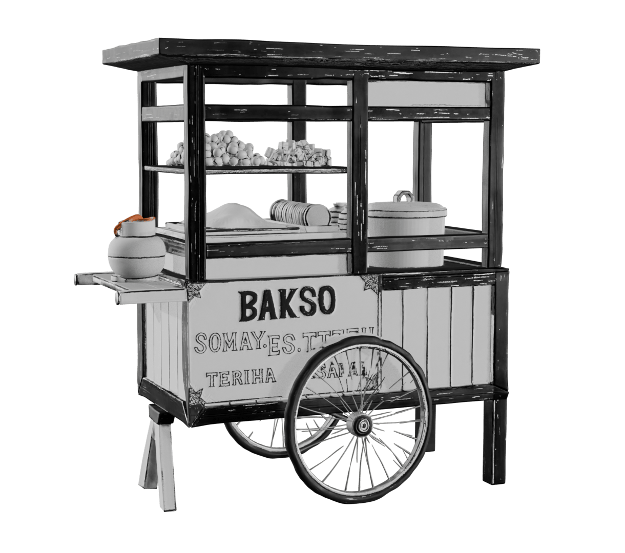 Gerobak Bakso